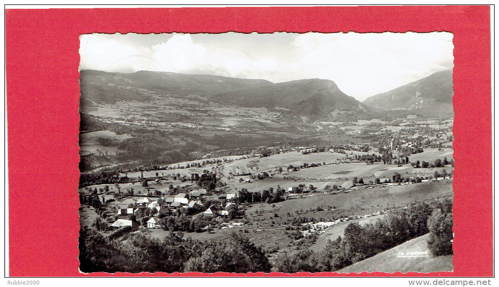 LE CHATELARD 1954 VALLEE DU CHERAN CARTE EN TRES BON ETAT - Le Chatelard