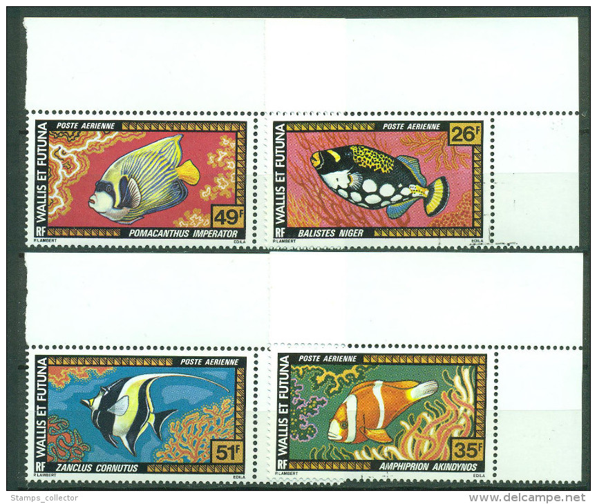 WALLIS And FUTUNA.  Nr. 278/81, MNH.  Fish - Neufs