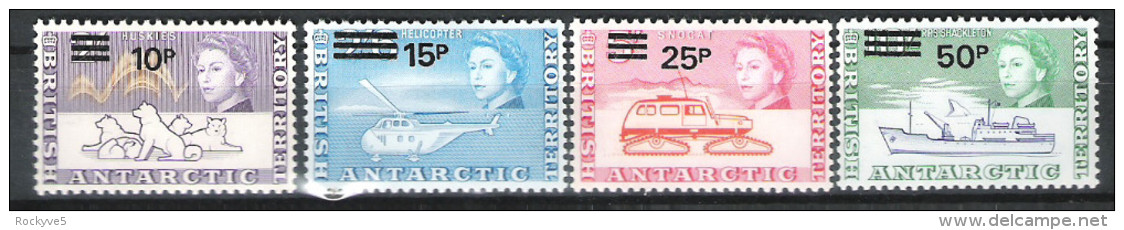 British Antarctic Territory 1971 Definitive Decimal Currency MNH CV £130 (2 Scans) - Nuevos