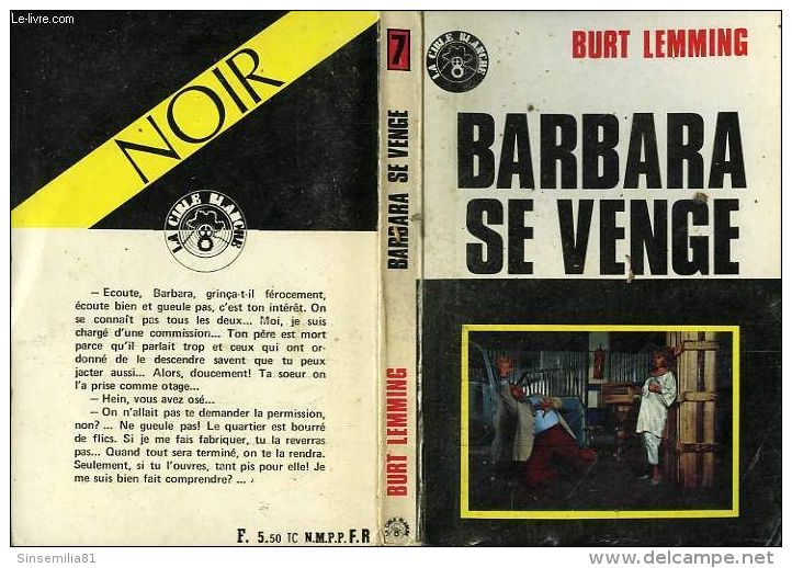 Barbara Se Venge ......  Burt Lemming - Roman Noir