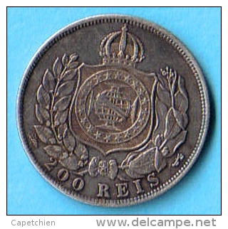 BRESIL - BRASIL 200 REIS , 1867 - Brasil