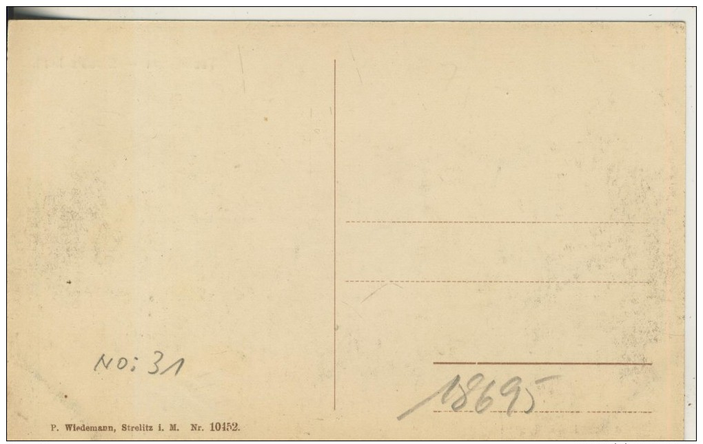 Strelitz V.1917  Das Technikum (18695) - Neustrelitz