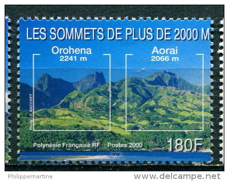 Polynésie Française 2000 - YT 624** - Nuevos