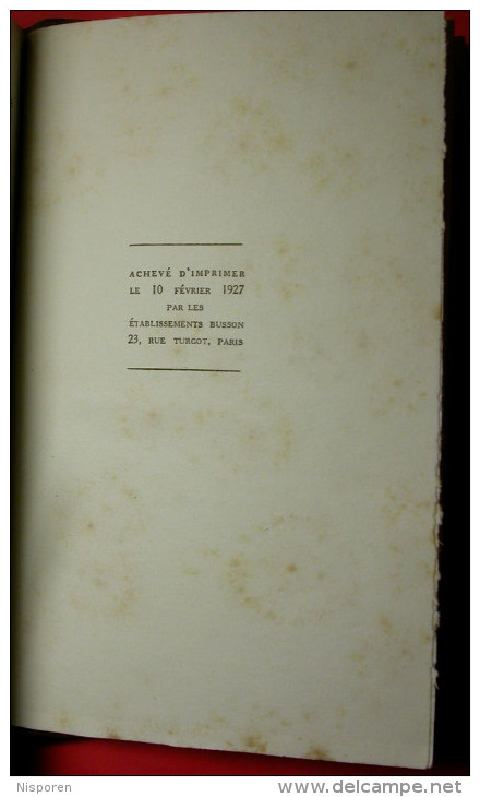 Le Roi Lépreux  - Pierre Benoit - Edition Albin Michel - 1927 - Aventure