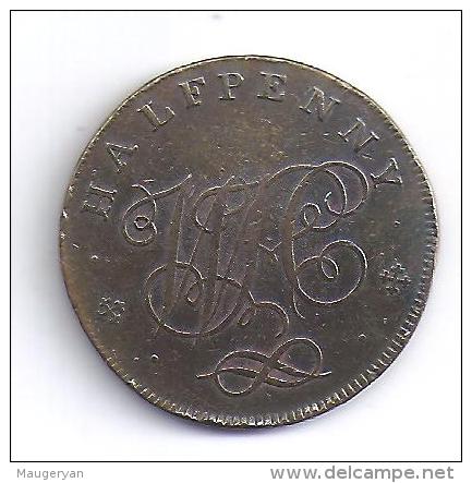 GRANDE  BRETAGNE - Half Penny  De STAFFORD  1797 - Autres & Non Classés