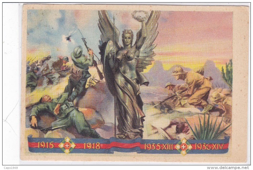CARD ARMA DI FANTERIA  SPEDITA DA GRANATIERE P.M.67(SCRITTO A MANO) A DUEVILLE (VI) 2 SCANNER-FG-V-2-  0882-24789-790 - Guerra 1939-45