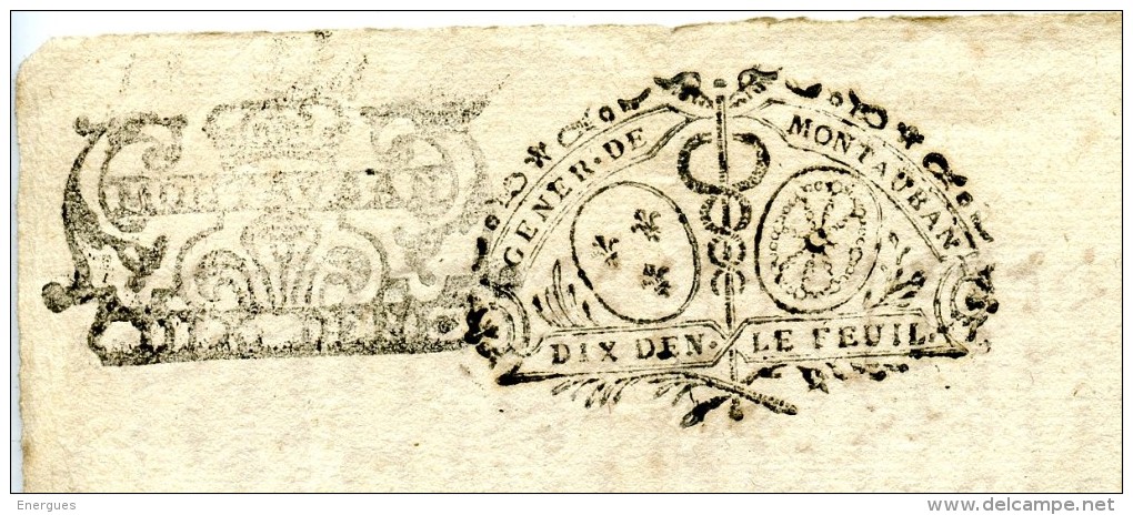 Montauban,1724, Labastide Marnhac,, Boisse-Penchot,  Cachets, Généralité Montauban,Tulle,laboureur - Manuscripts