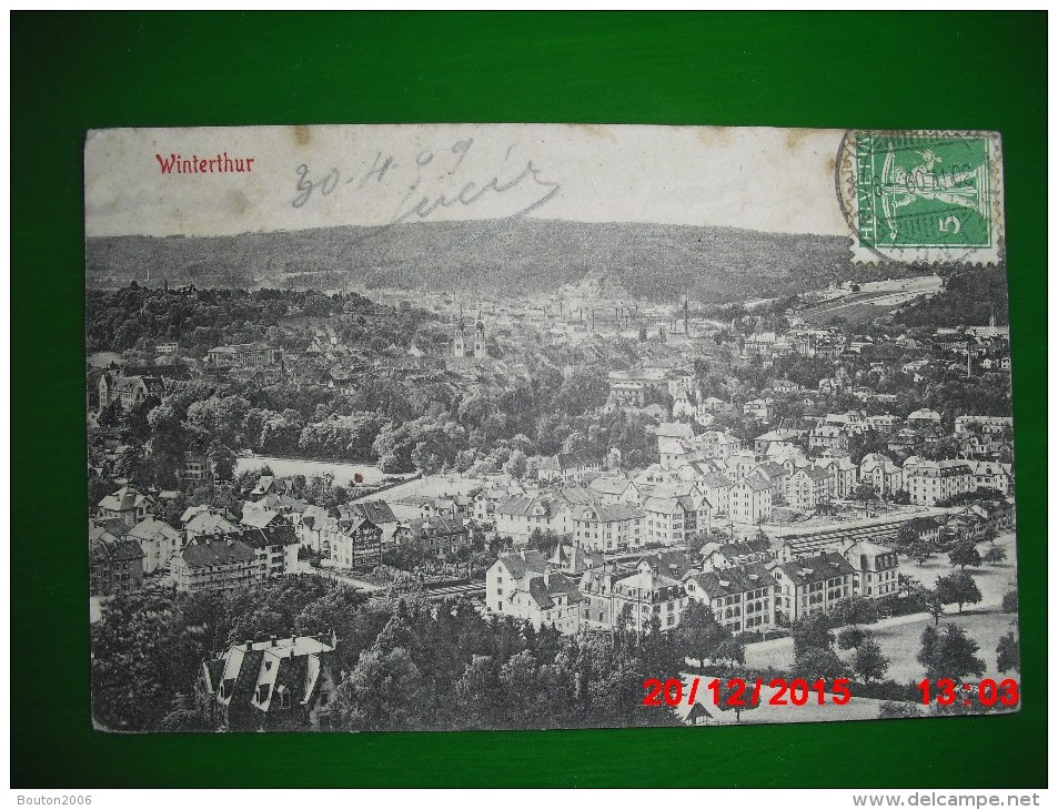 Winterthur 1909 Totalansicht - Winterthur