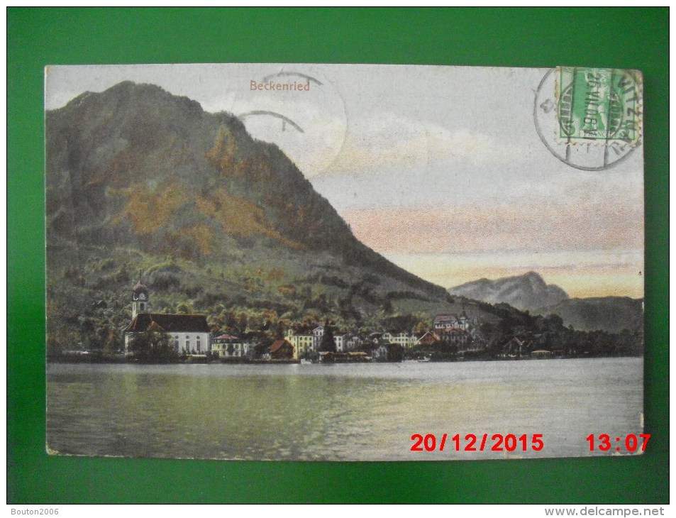 Beckenried 1908 Gruss Aus - Beckenried