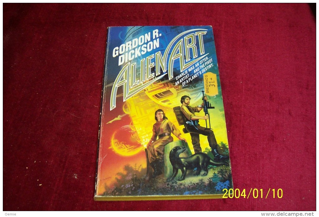 GORDON  R DICKSON  °  ALIEN ART - Science Fiction