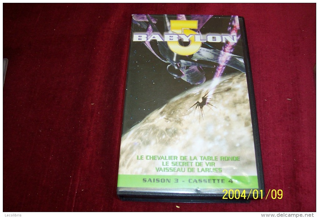 BABYLON 5 ° SAISON 3 CASSETTE 4 - Ciencia Ficción Y Fantasía