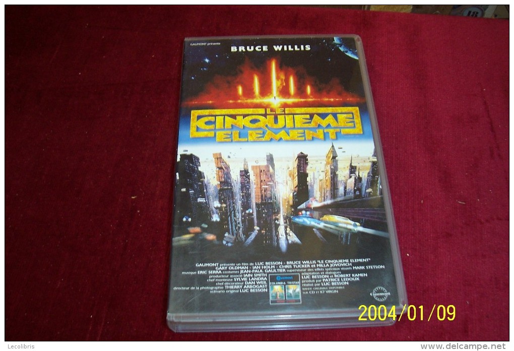 LE CINQUIEME ELEMENT  °  AVEC BRUCE WILLIS   ° - Science-Fiction & Fantasy