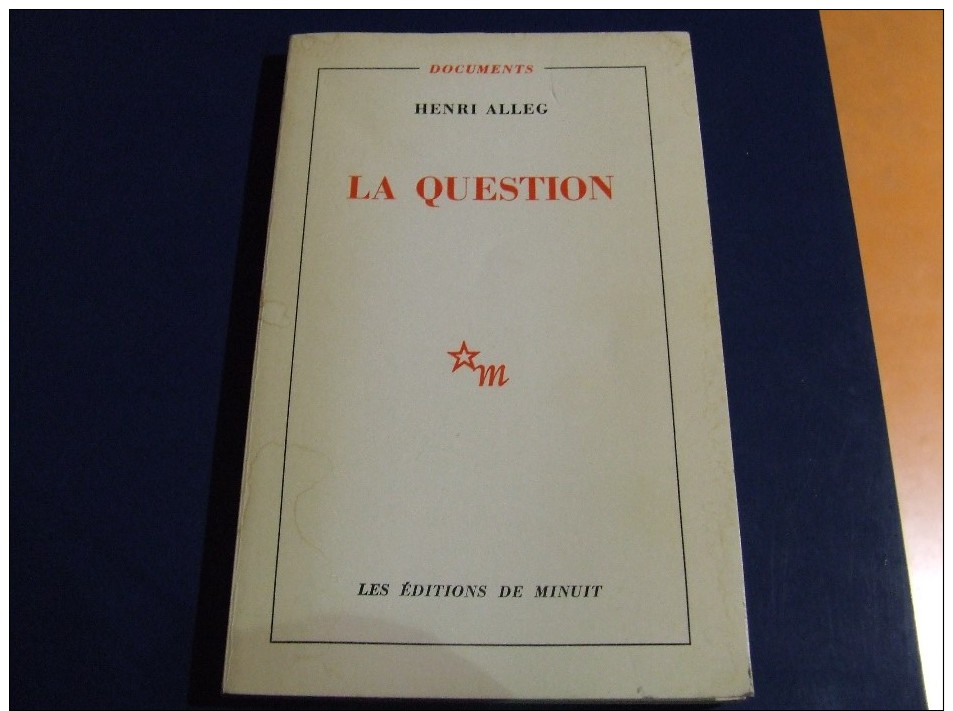 Signature Dédicasse Henri Alleg " La Question" Edt. 1986 - Livres Dédicacés