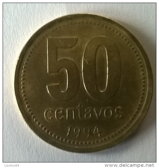 ARGENTINE -  50 Centavos 1994 - - Argentine