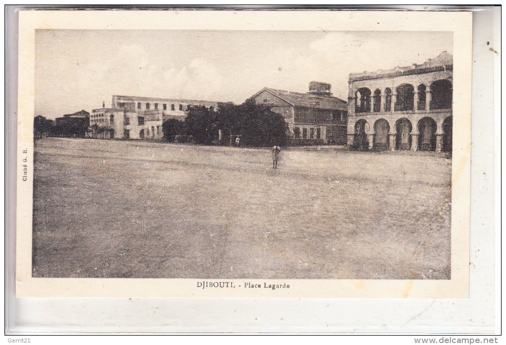 DJIBOUTI / DSCHIBUTI, Place Lagarde - Dschibuti