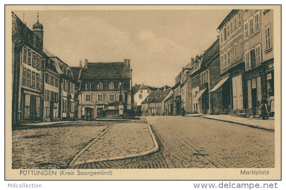 57 PUTTELANGE AUX LACS / Marktplatz / CARTE RARE - Puttelange