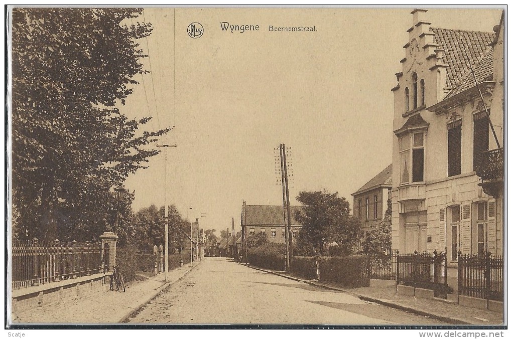 Wyngene   Beernemstraat.  1932   Naar  Gand - Wingene