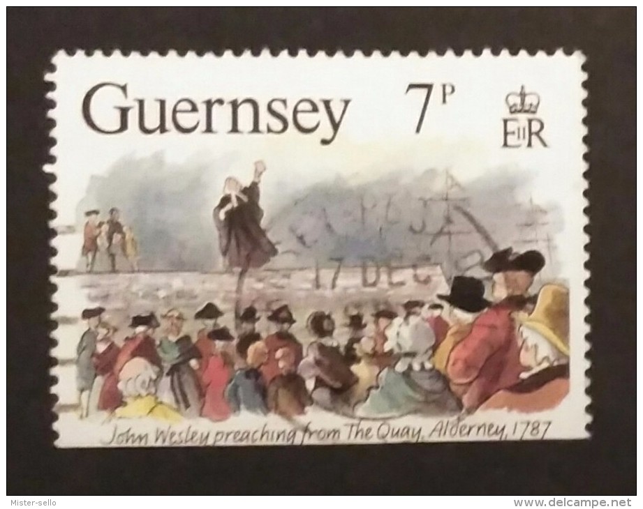 GUERNSEY. USADO - USED. - Guernsey