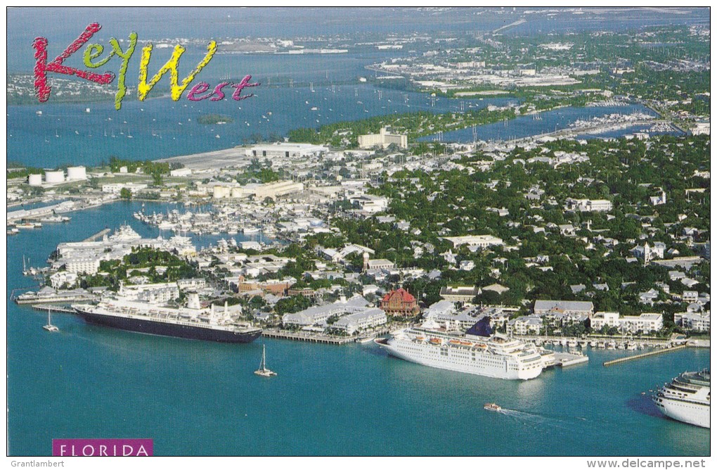 Key West, Florida - Scenic Florida Distributors 4A 143 Unused - Key West & The Keys