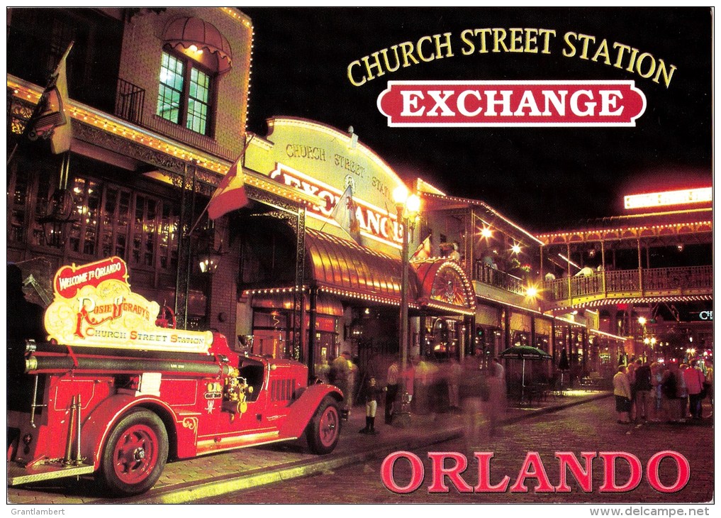 Church Street Station, Orlando, Florida - City Sights 101-2402 Unused - Orlando