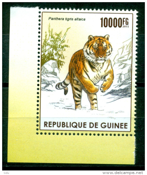 Guinée / Guinea Rép.  2015  ( 1/4) Mnh*** - Big Cats (cats Of Prey)