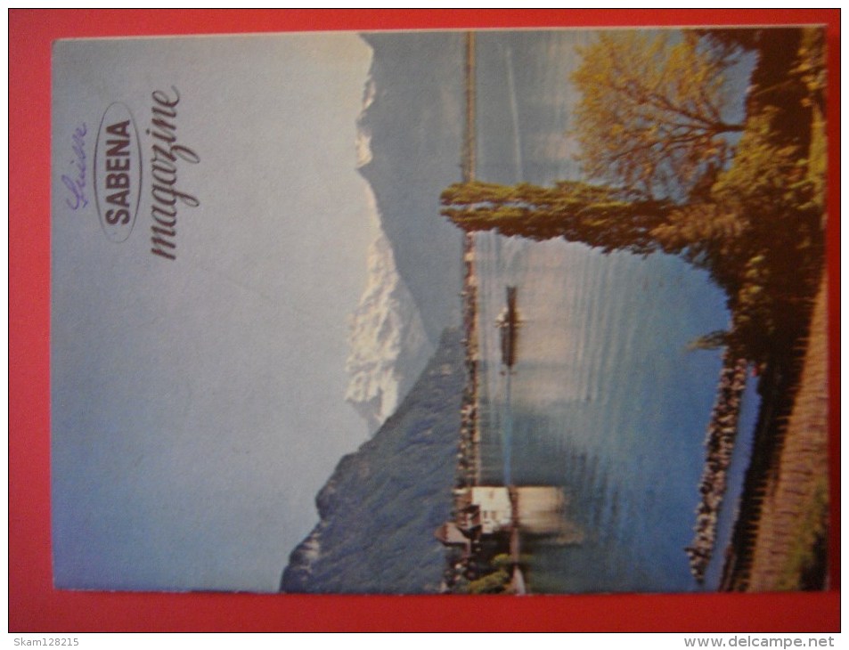 SABENA MAGAZINE 1958 ( Avion Aviation Tourisme ) Suisse - Autres & Non Classés