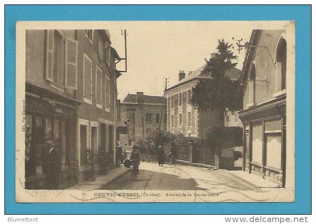 CPSM Avenue De La Gendarmerie NEUVIC-D'USSEL 19 - Sonstige & Ohne Zuordnung
