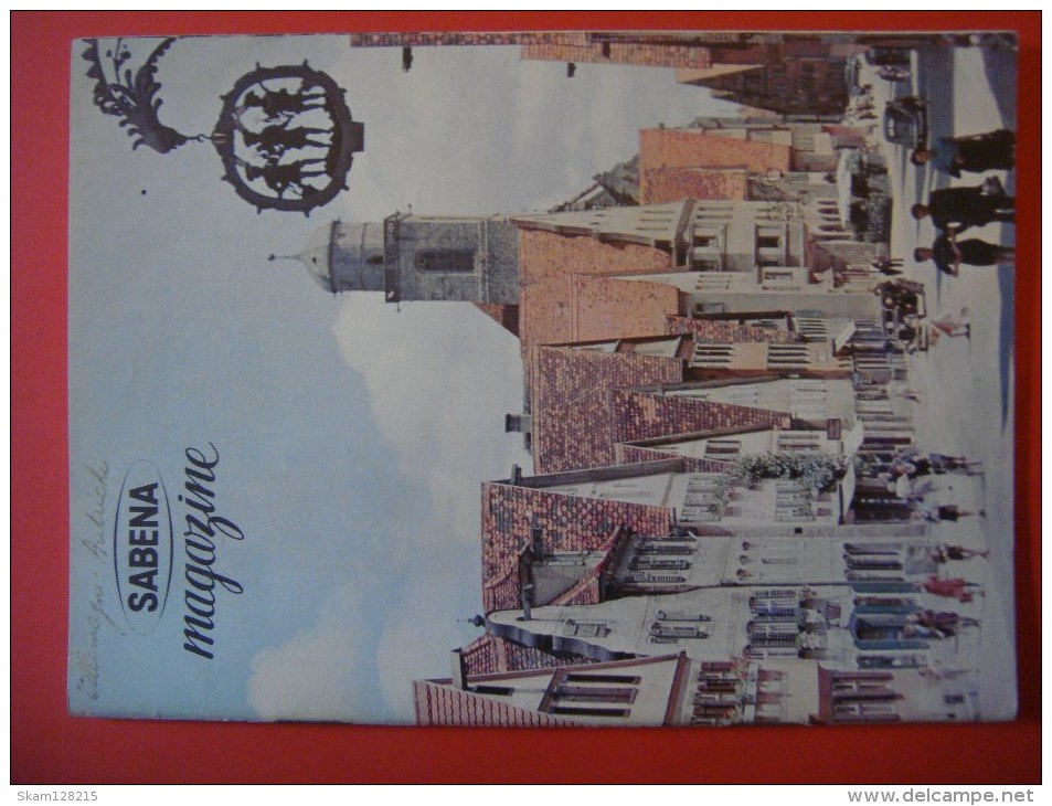 SABENA MAGAZINE 1958 ( Avion Aviation Tourisme ) Allemagne Autriche - Autres & Non Classés