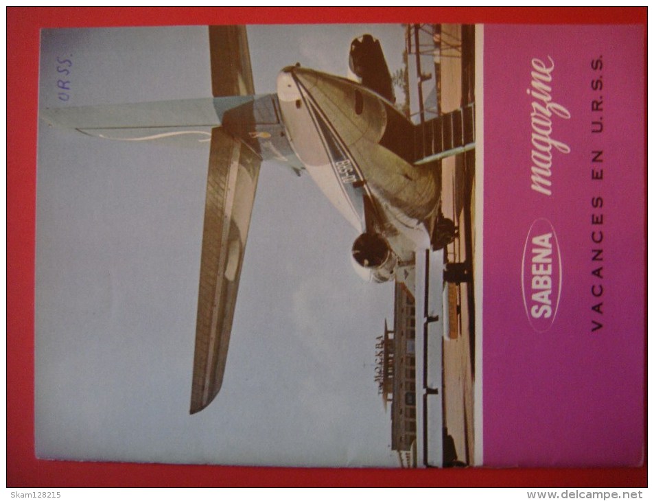 SABENA MAGAZINE 1963 ( Avion Aviation Tourisme ) - Autres & Non Classés