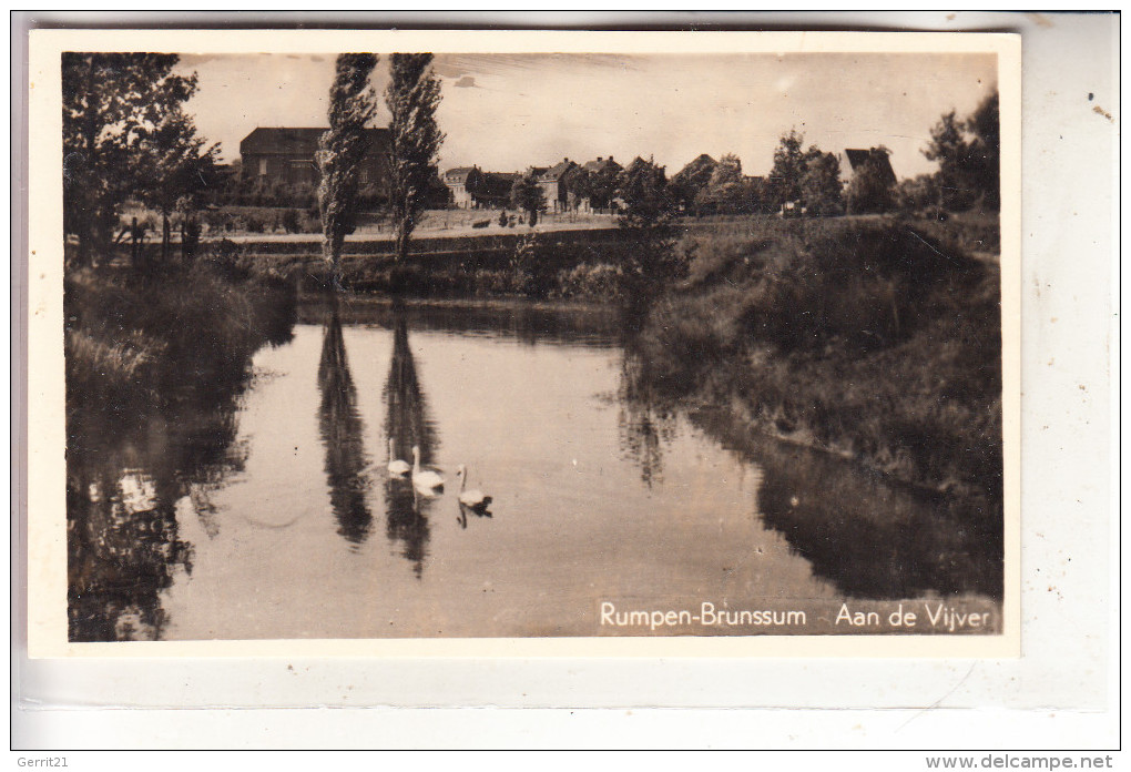 NL - LIMBURG - BRUNSSUM - RUMPEN, Aan De Vijver - Brunssum