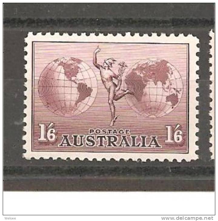 AusMi.Nr.126xX (o.Wz.)** 1934, Merkur Zwischen Hemisphären ( Perf. 11 Without Watermark) - Mint Stamps