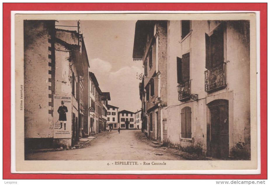 64 - ESPELETTE -- Rue Centrale - Espelette