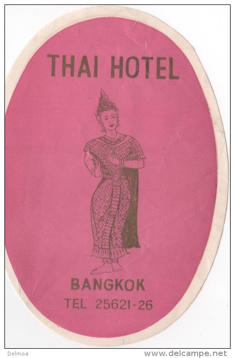 Etiquette Hôtel Thai Bangkok - Hotel Labels