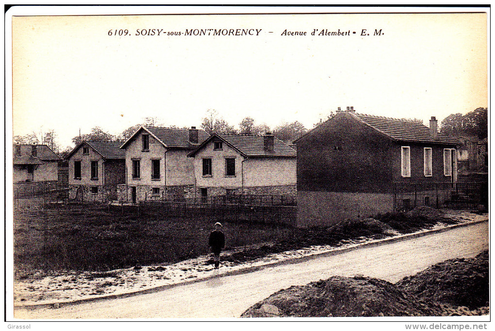 CPA SOISY SOUS MONTMORENCY 95 AVENUE D ALEMBERT PAVILLONS VILLAS - Soisy-sous-Montmorency