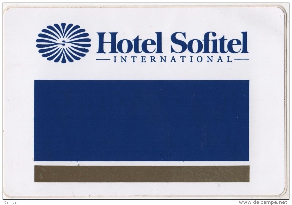 Etiquette Hôtel Autocollant SOFITEL International - Etiquettes D'hotels