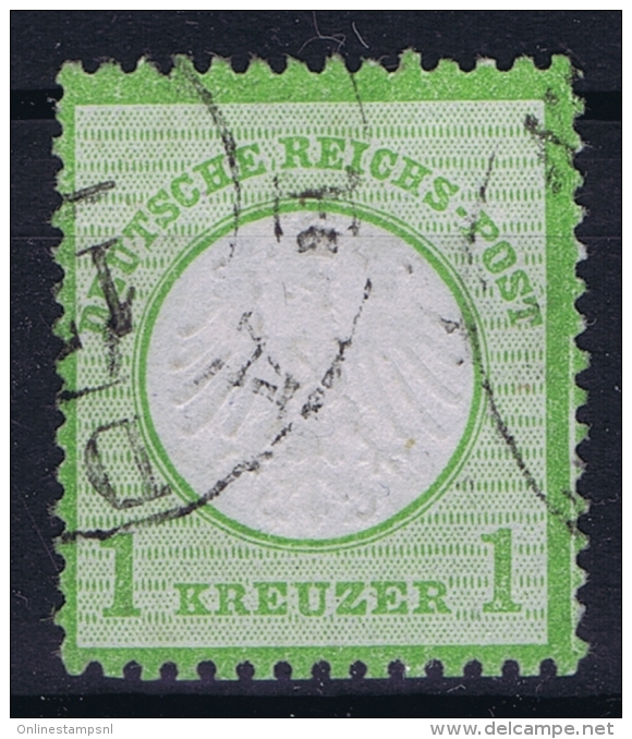 Deutsches Reich: Mi Nr 7  BPP Signiert /signed/ Signé KEUG Gestempelt/used/obl.  Kleiner Brustschild - Used Stamps