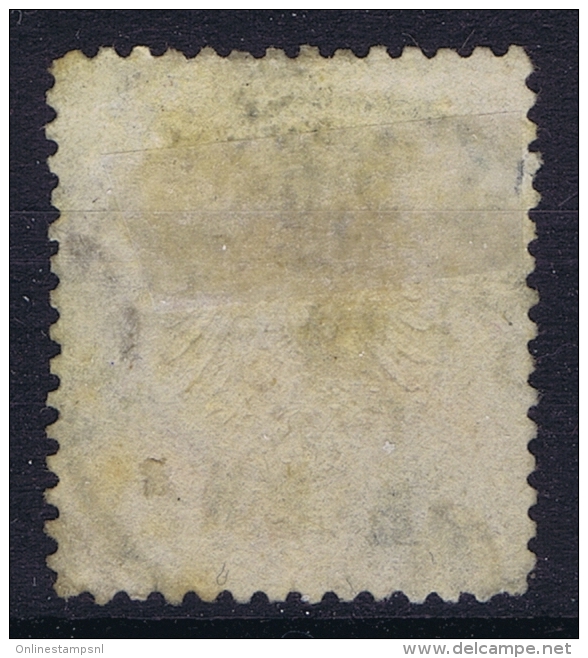 Deutsches Reich: Mi Nr 11 Gestempelt/used/obl.  Kleiner Brustschild  No Fold Is Hinge - Used Stamps