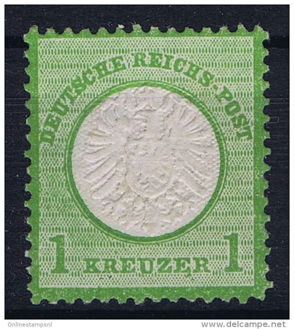 Deutsches Reich: Mi Nr 23 B Not Used (*) SG  Grosser Brustschild - Ungebraucht