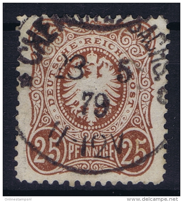 Deutsches Reich: Mi Nr 35 A  Used  BPP Signiert /signed/ Signé  Zenker 1875 - Gebraucht