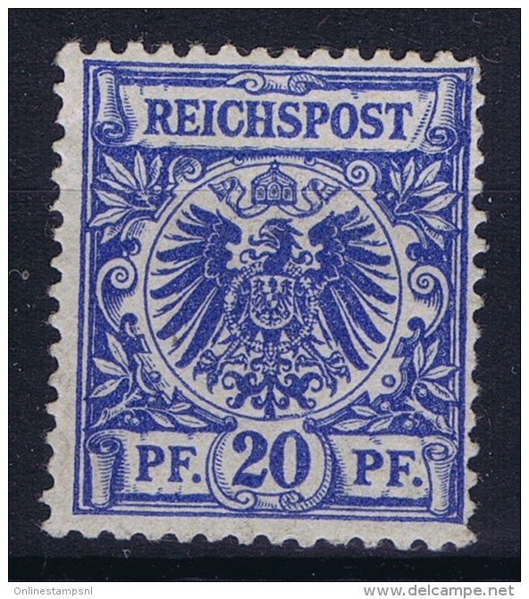 Deutsches Reich: Mi Nr 48 A MH/*  BPP Signiert /signed/ Signé - Nuovi