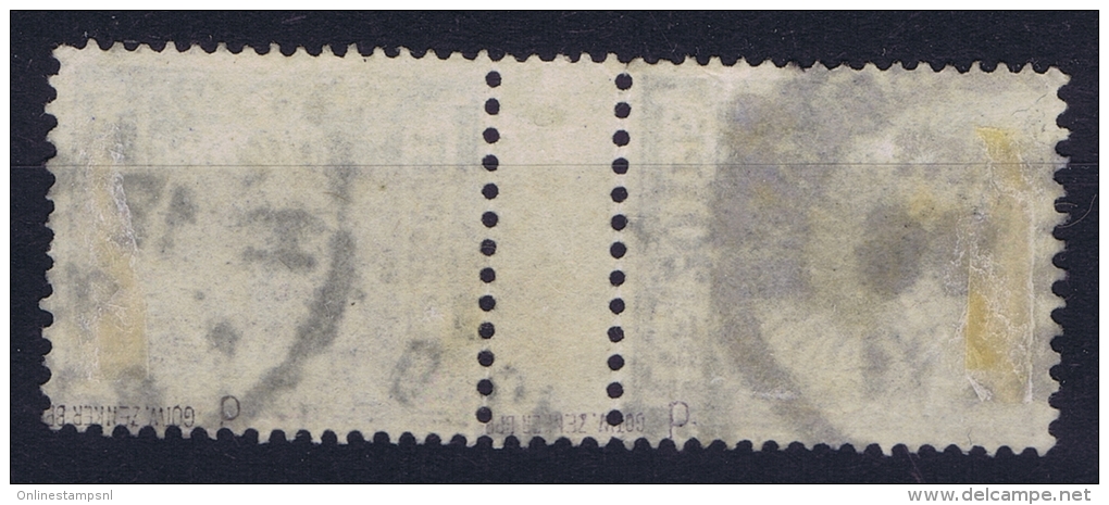 Deutsches Reich: Mi Nr 48  Used Zwischenstegpaare - Used Stamps