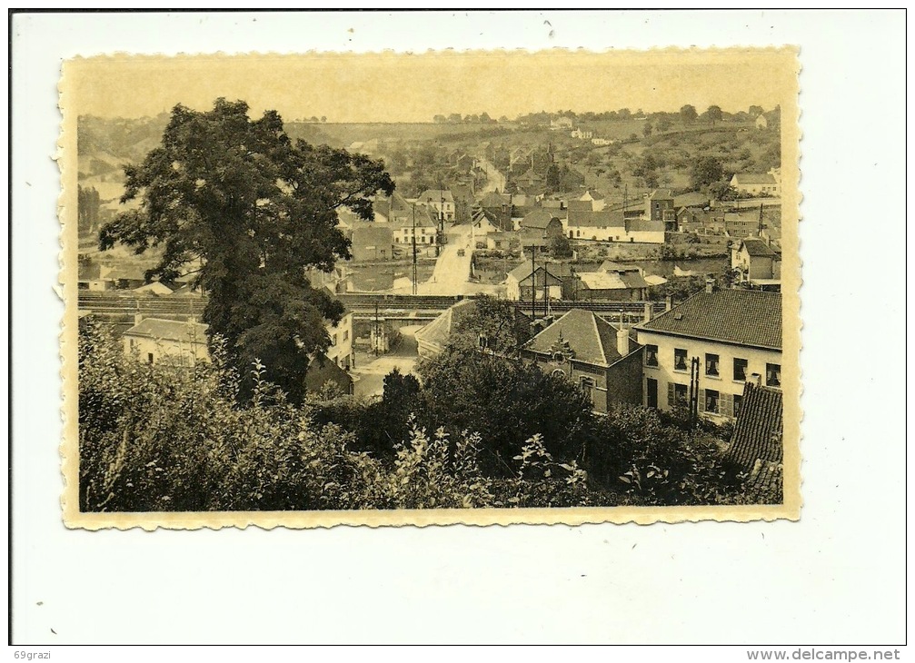 Lobbes Vue Sur La Grattiere  ( Pont Du Chemin De Fer ) - Lobbes