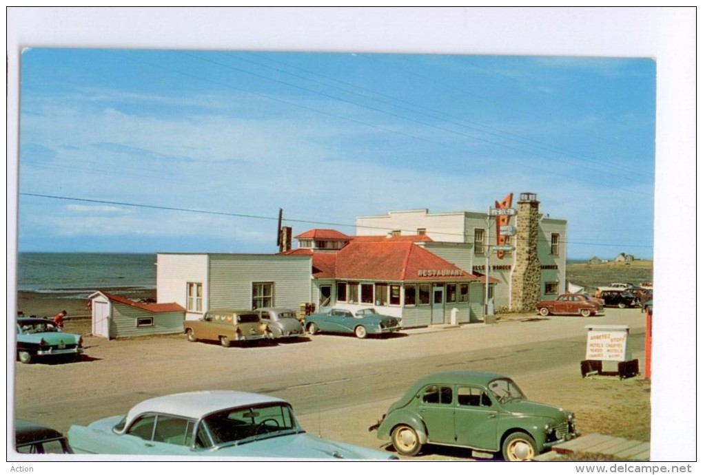 Carte Postale: Rimouski " Hotel Au Bec Fin Ste Luce Sur Mer  " - Rimouski