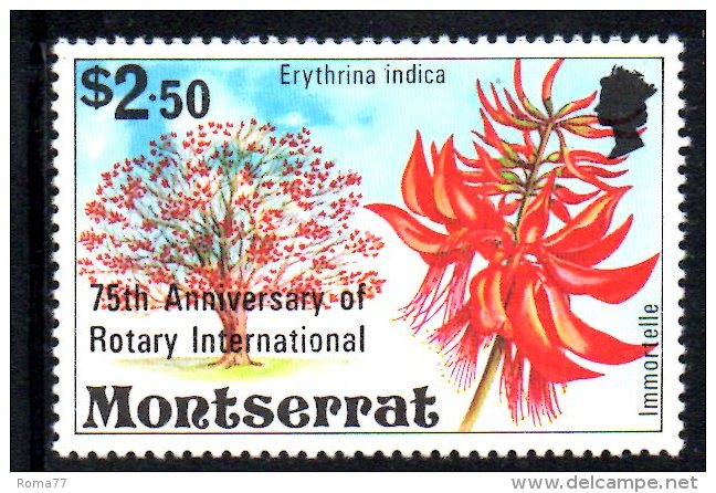 Y1411 -  MONTSERRAT. 1980. 75th ANNIVERSARY OF THE ROTARY  ***  MNH - Montserrat