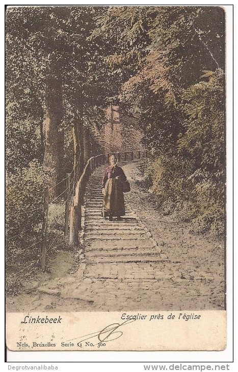 LINKEBEEK: Escalier Près De L'église - Linkebeek