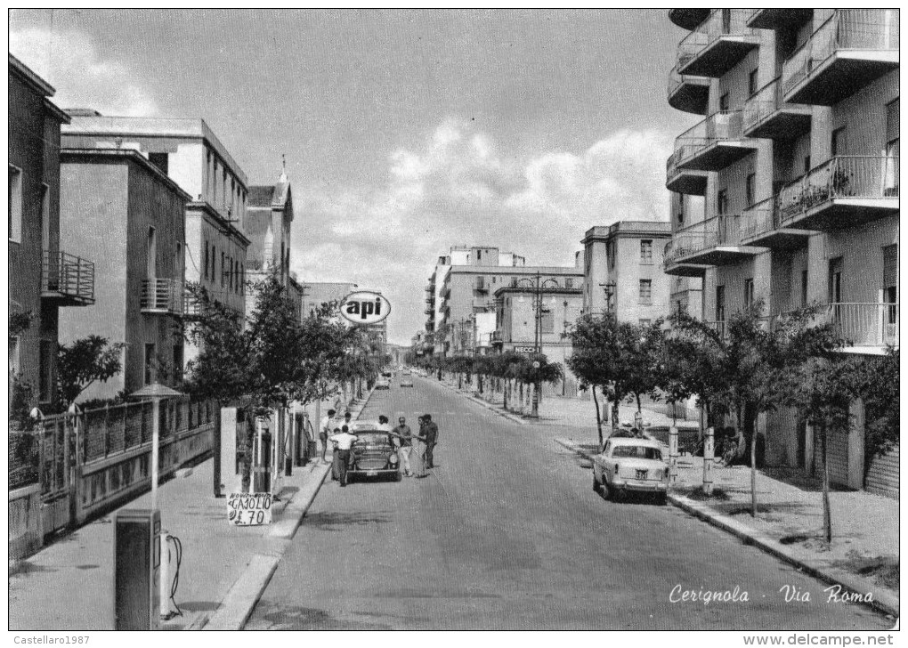 Cerignola - Via Roma (animata Con Auto) - Cerignola