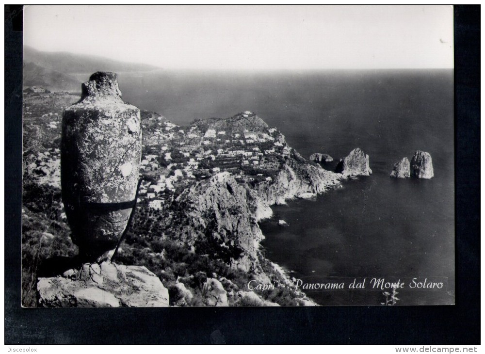 N1712 L´ ISOLA DI CAPRI ( Napoli ) PANORAMA DAL MONTE SOLARE  - FOTOGRAFIA CELERBROMO, PHOTO - NN VIAGGIATA - Other & Unclassified