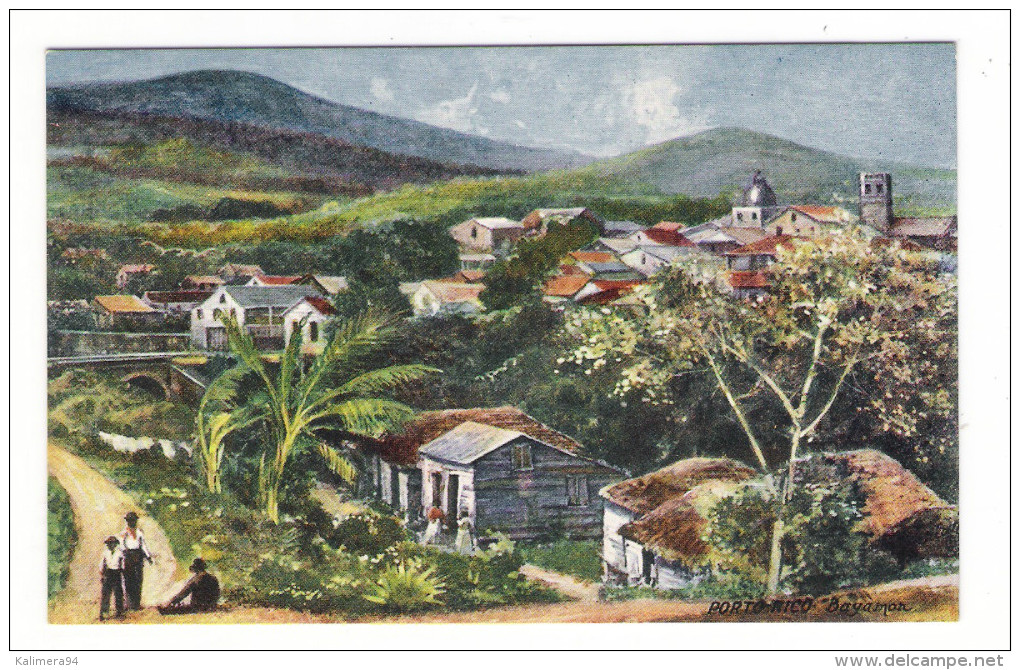 PORTO  RICO  ( PUERTO-RICO ) /  BAYAMON  /  Edit. RAPHAEL TUCK & Sons  /  OILETTE , Serie N° 7725 - Puerto Rico