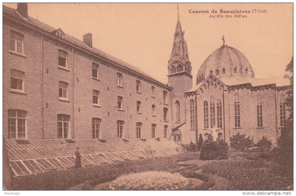 Couvent De Beauplateau (Tillet) - Jardin Des Hôtes - Sainte-Ode