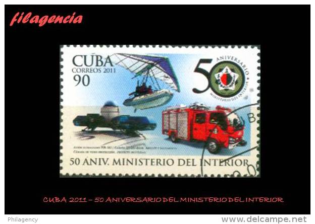 USADOS. CUBA. 2011-08 50 ANIVERSARIO DEL MINISTERIO DEL INTERIOR - Usati